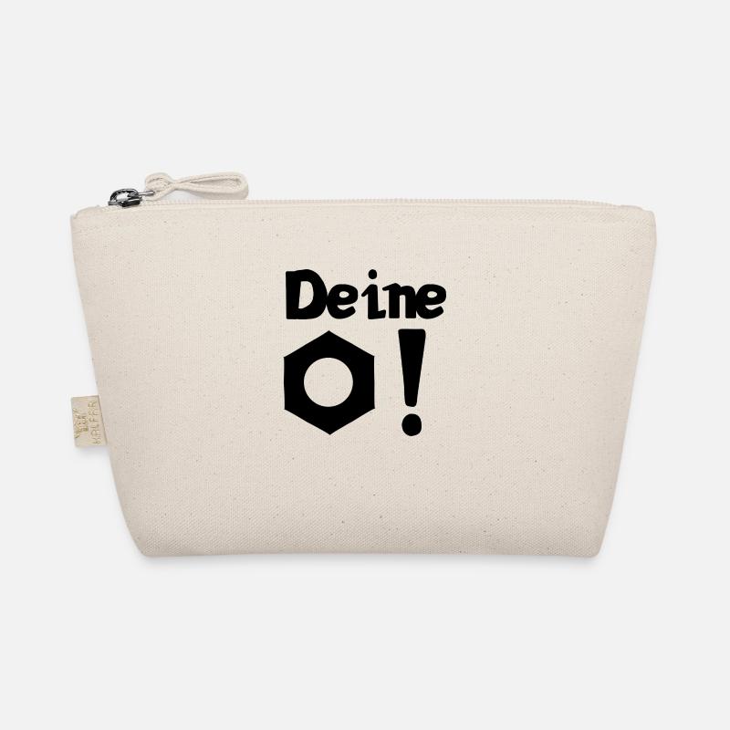 Deine Mutter! | Lustiger Spruch | Beleidigung Bio-Täschchen