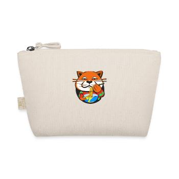 Zoz the cat that eats noodles - Organic Pouch - nature - Front