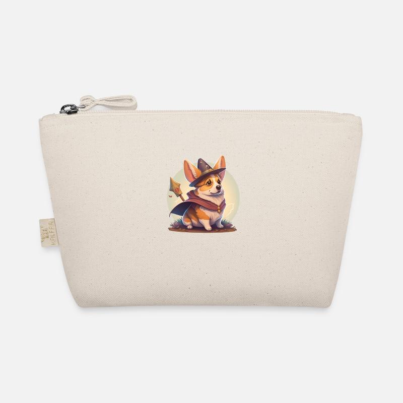 Corgi Magician Organic Pouch