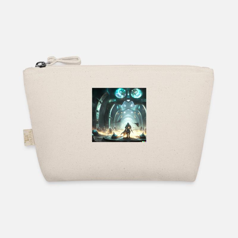 Sci-fi combat digital art Organic Pouch