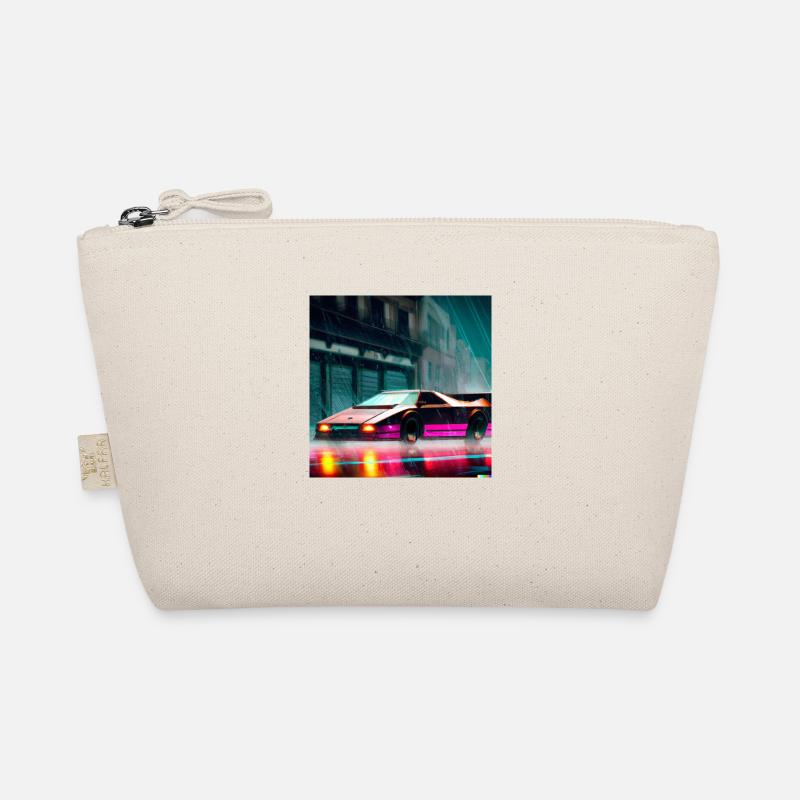 Synthwave Sport Auto art numérique Trousse biologique