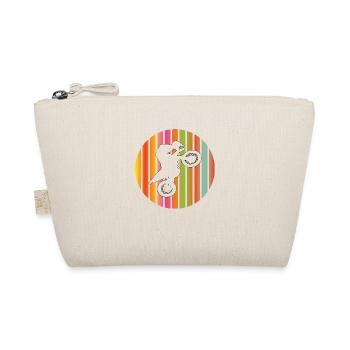 Motorcycle Motorcyclist Motorcross Motorcycle Fan - Organic Pouch - nature - Front