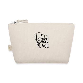 Protect your Peace - Organic Pouch - nature - Front