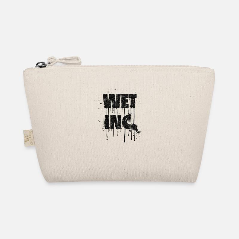 WET INC BLACK GRUNGE Organic Pouch