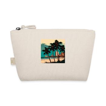 Miami, Japan Art Style - Bio-Täschchen - Natur - Vorne
