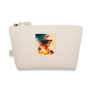 A woman in the sun - Organic Pouch - nature - Front