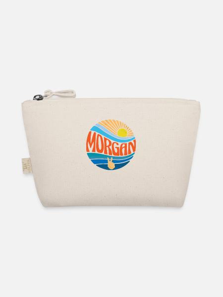 Morgan Hemd Vintage Sunset Morgan Groovy Tie Dye - Bio-Täschchen - Natur - Vorne
