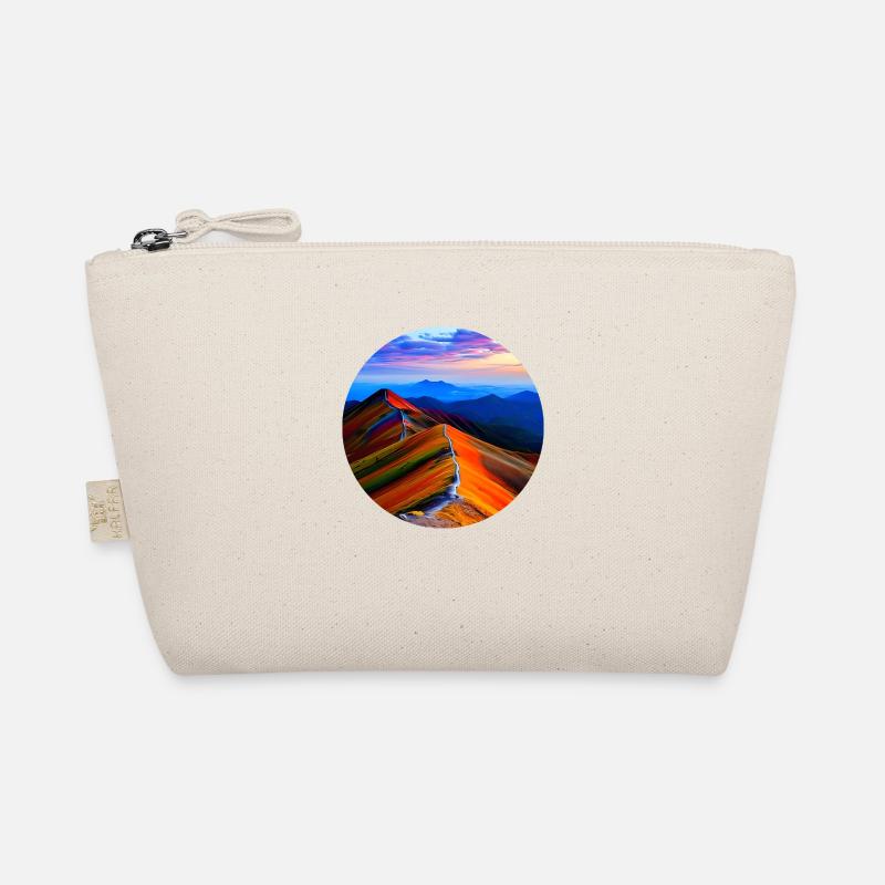 Colourful mountains Organic Pouch