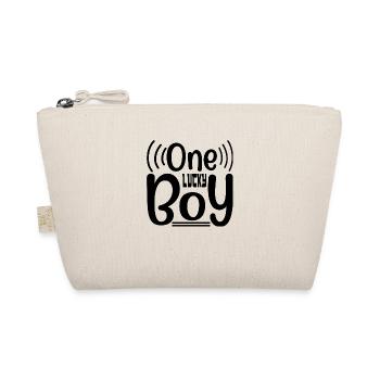 One Lucky Boy - Organic Pouch - nature - Front