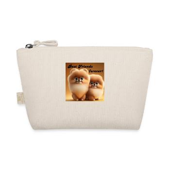 POMMERANIAN 2 BFF chiots mignons petit mignon - Trousse biologique - nature - Devant