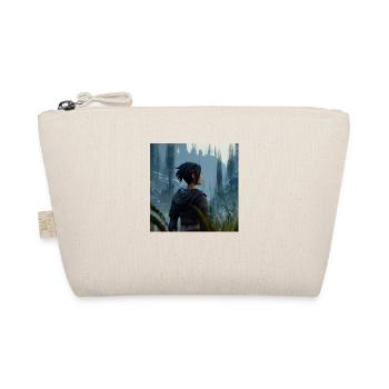 Femme perdue dans une forêt fantastique - Trousse biologique - nature - Devant