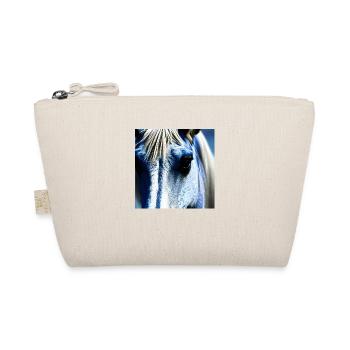 white horse - Bio-Täschchen - Natur - Vorne