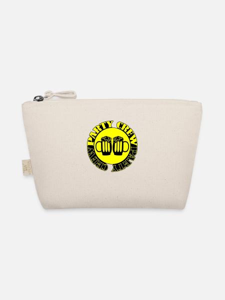 Party Crew - Bio-Täschchen - Natur - Vorne