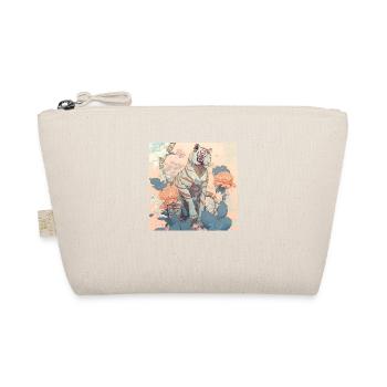 in harmony with nature tigers - Organic Pouch - nature - Front