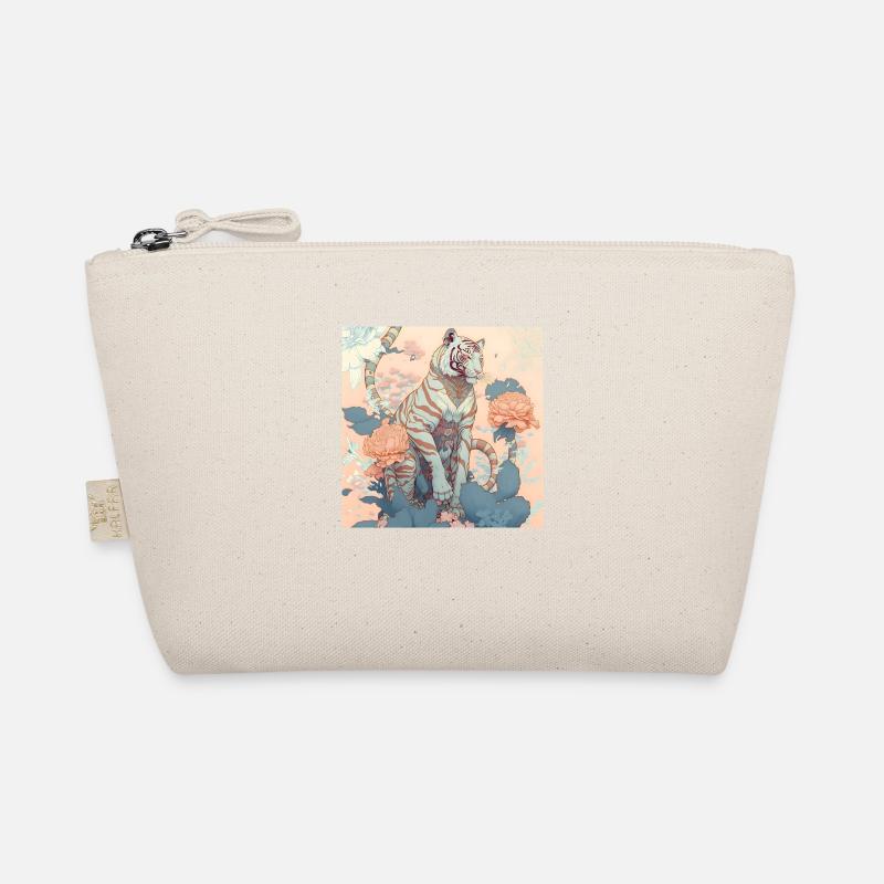 in harmony with nature tigers Organic Pouch