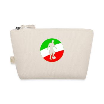 Fussballer Italien - Bio-Täschchen - Natur - Vorne