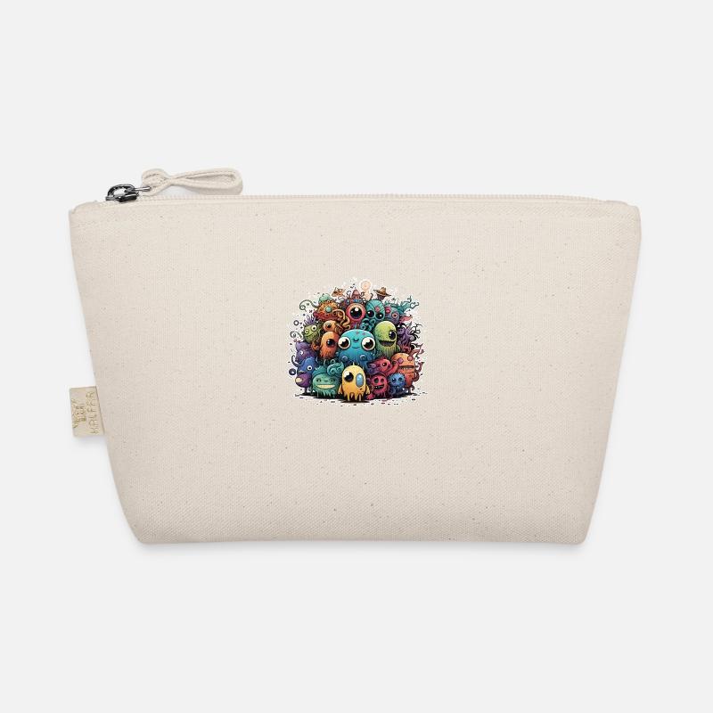 Doodle Style - Organic Pouch - nature