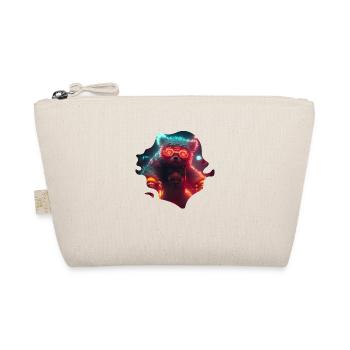 Grizzly Mecha Cool avec un style Cyborg Steampunk - Trousse biologique - nature - Devant