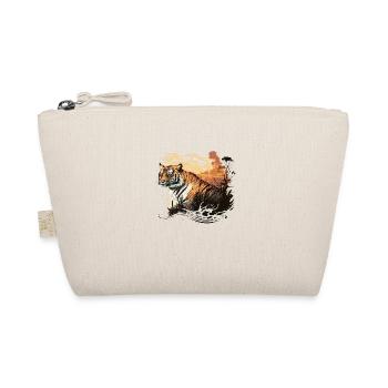 Der Tiger - Bio-Täschchen - Natur - Vorne