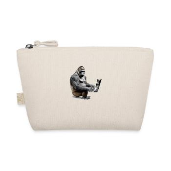 Hago the gorilla musician - Organic Pouch - nature - Front