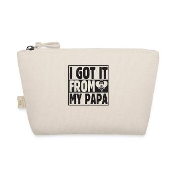 I got it from my Papa - Organic Pouch - nature - Front