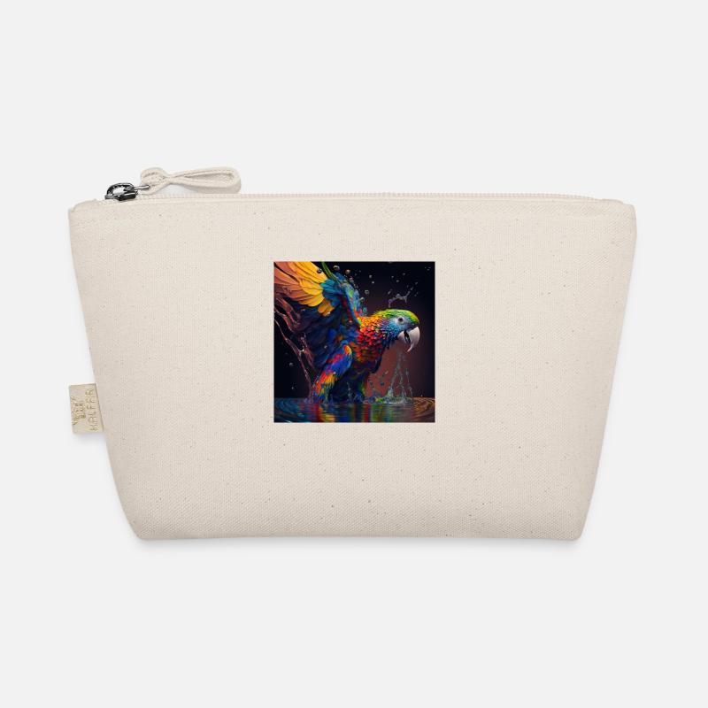 Perroquet coloré, design unique Trousse biologique