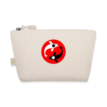 Yin and Yang Koi carp - Organic Pouch - nature - Front