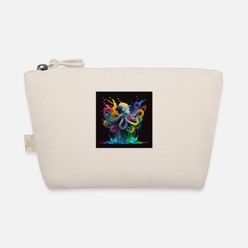 Pieuvre / méduse colorée, design unique Trousse biologique