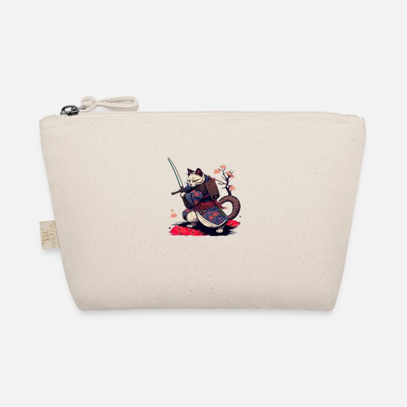 chat samouraï - Trousse biologique - nature