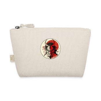 Démon japonais Oni, Hannya - dessin de style ukiyo-e - Trousse biologique - nature - Devant