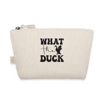 What the Duck - Bio-Täschchen - Natur - Vorne
