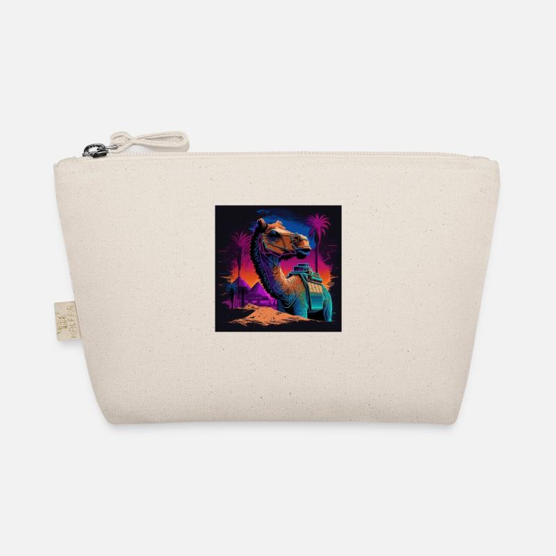 Camel aux couleurs néon, synthwave / 80s Trousse biologique