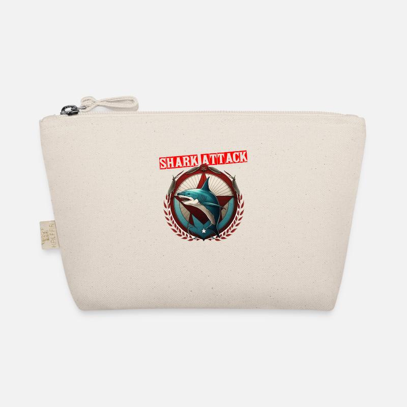 Shark Shark Attack Gift Organic Pouch