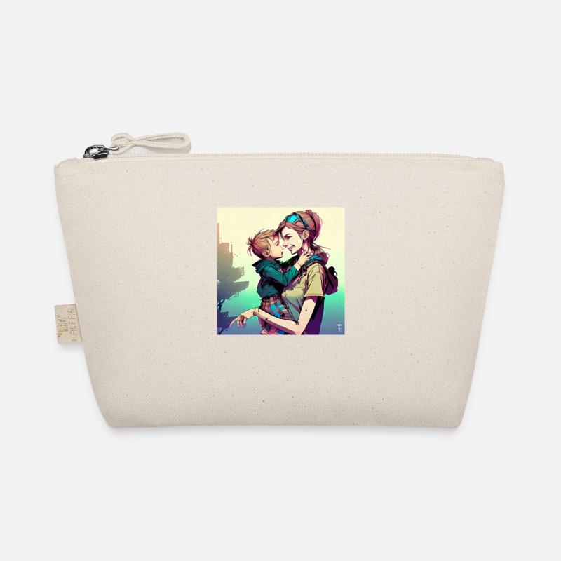 Mama und Junge Bio-Täschchen