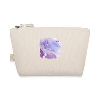 Aquarelle rose enchanteresse: Licorne & Fées - Trousse biologique - nature - Devant