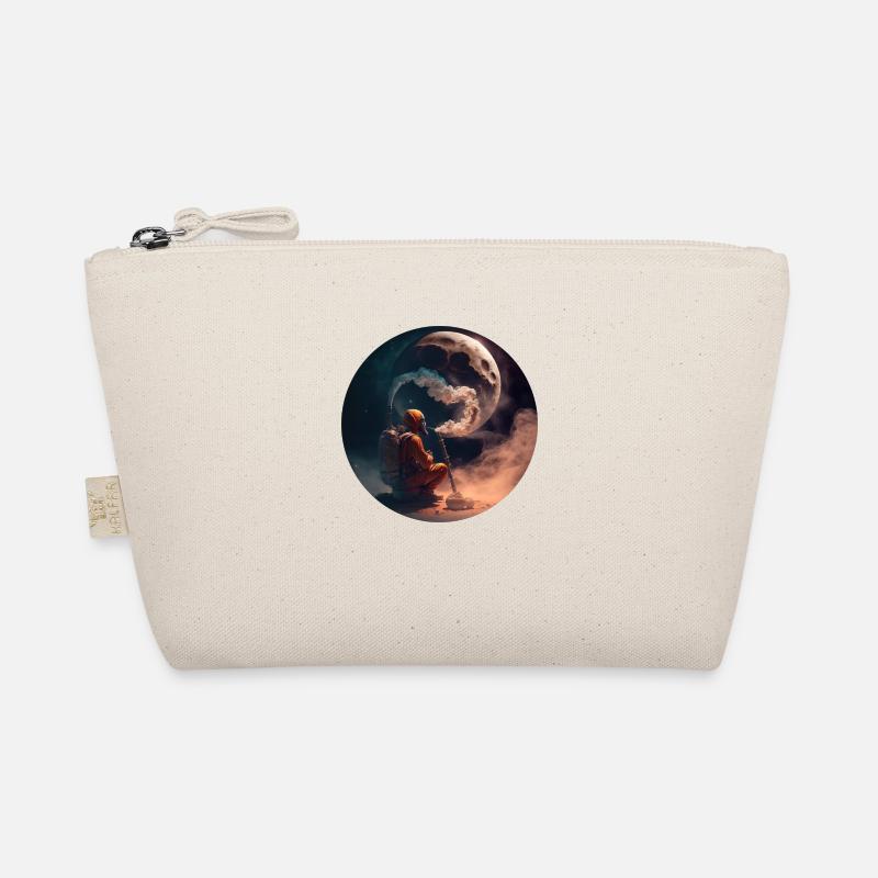 Astronaut smoking on the Moon Organic Pouch