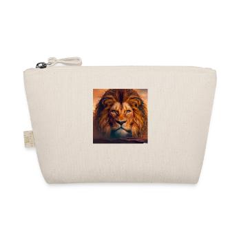 Portrait de lion pour T-shirts et accessoires cool - Trousse biologique - nature - Devant