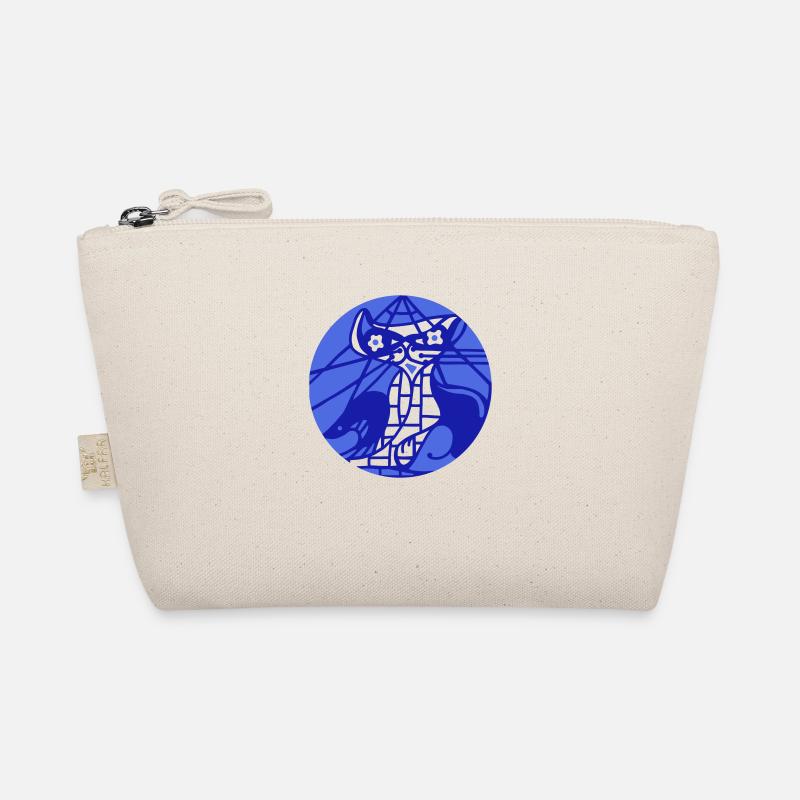 Sphinx Song. Mystische Katze und Pyramide Bio-Täschchen