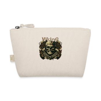 Viking Viking Skull - Organic Pouch - nature - Front