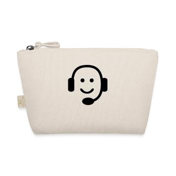 Headset - Bio-Täschchen - Natur - Vorne