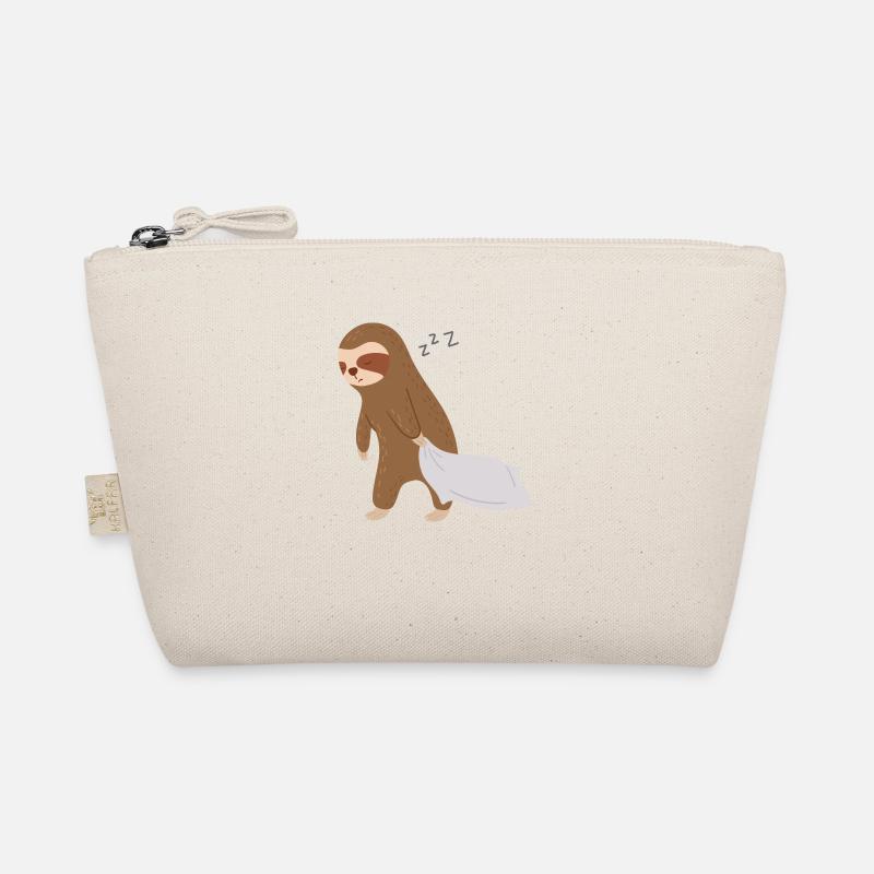 Sloth Sleeping Cute Tired Lazy Animal Organic Pouch