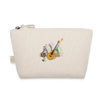 Gitarre - Bio-Täschchen - Natur - Vorne