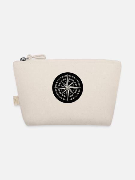 compass - Organic Pouch - nature - Front