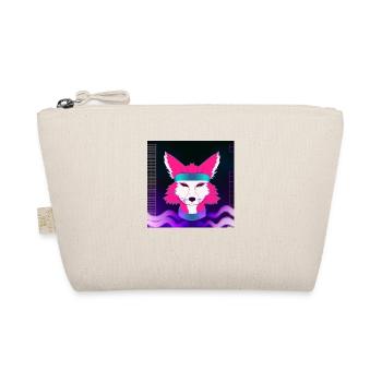 Kitsun Vaporwave Japonais Kami Vaporwave Kitsune - Trousse biologique - nature - Devant