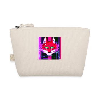 Kitsun Vaporwave Japonais Kami Vaporwave Kitsune - Trousse biologique - nature - Devant
