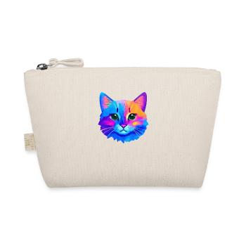 Katze Katzenhaar Haustier Kätzchen Hauskatze Kater - Bio-Täschchen - Natur - Vorne