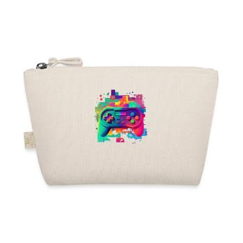 Retro colorful console - Organic Pouch - nature - Front