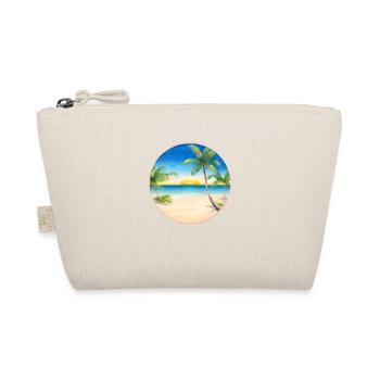 Paysage de plage vintage - Trousse biologique - nature - Devant