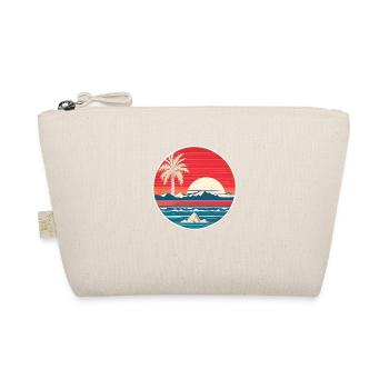 Paysage de plage vintage LB - Trousse biologique - nature - Devant