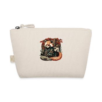 Red Panda 9 - Organic Pouch - nature - Front